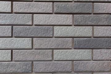 Abstract gray brick and blocks wall texture for background