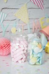Party candy bar Jars