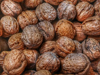 walnuts in a basket
