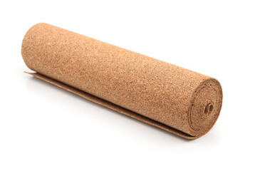 Cork flooring underlayment roll