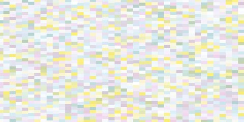 Light Multicolor vector pattern in square style. Illustration with a set of gradient rectangles. Pattern for websites, landing pages.