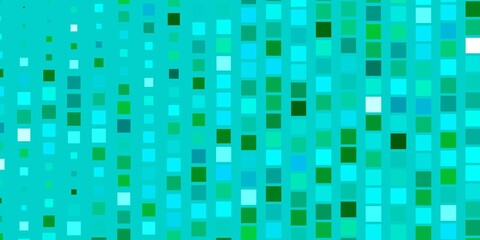 Light Blue, Green vector template with rectangles. New abstract illustration with rectangular shapes. Design for your business promotion.