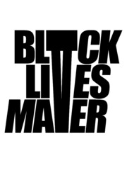 Rassismus Logo Black Lives Matter Aufstand I Cant Breathe Bewegung Protest slogan 