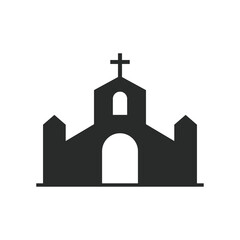 church icon vector design illustration