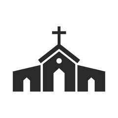 church icon vector design illustration