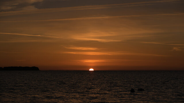Sonnenuntergang Zierow 