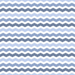 Seamless pattern with blue chevron