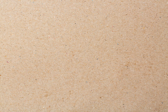 Close up recycle cardboard or brown board kraft paper box texture background.