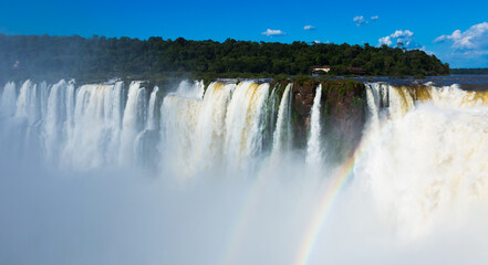 Garganta del Diablo waterfall on Iguazu River