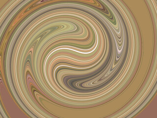 Rotating liquid coffee and chocolate cream background texture, abstract swirl