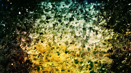 Water backgrounds with foam spray fast flow.