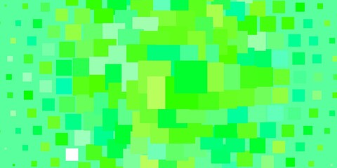 Light Green vector background in polygonal style. Illustration with a set of gradient rectangles. Pattern for busines booklets, leaflets