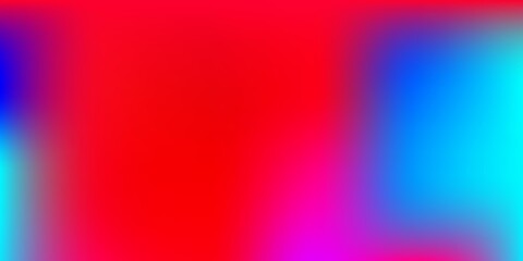 Dark Blue, Red vector gradient blur background.