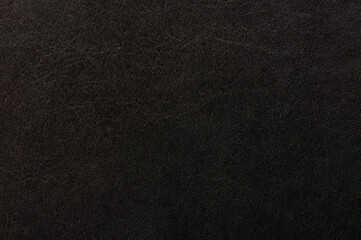 Premium black leather surface