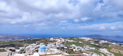 panoramic view of the mountains