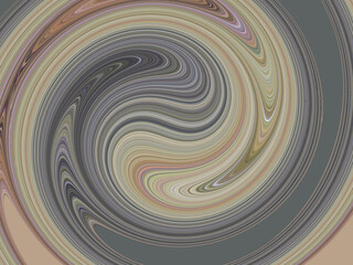 Rotating liquid coffee and chocolate cream background texture, abstract swirl
