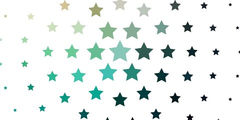 Light Blue, Red vector background with colorful stars. Shining colorful illustration with small and big stars. Pattern for wrapping gifts.