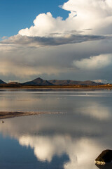 Atardecer en el Salar de Uyuni