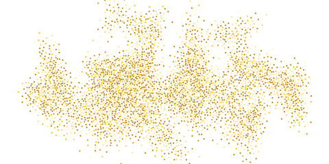 Golden glitter.