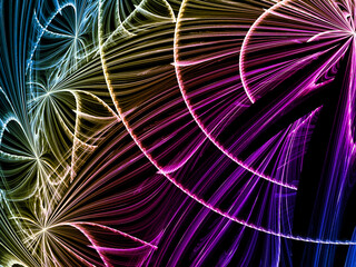 Abstract fractal background or texture