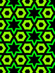 retro style abstract pattern design