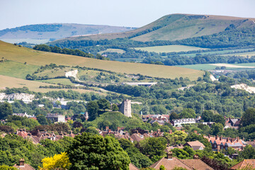 Lewes in the South Downs © lemanieh