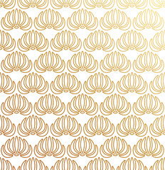 Golden floral pattern with Tropical leaves. Seamless vector texture. Motifs scattered random. Elegant template for fashion prints. Minimalist Black design with small gold flowers. Modern abstract