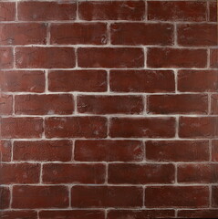 Vintage Old red brick wall texture background