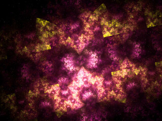 Beautiful abstract background with fractal elements