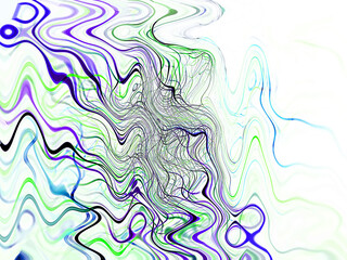 abstract fractal background with crossed lines