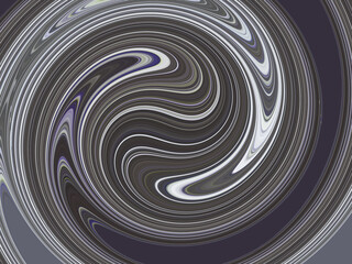 Rotating liquid coffee and chocolate cream background texture, abstract swirl