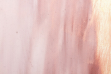 Oil paint details on canvas