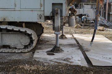 工事現場の風景