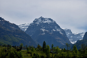 Kanton Glarus in der Schweiz im Mai 2020