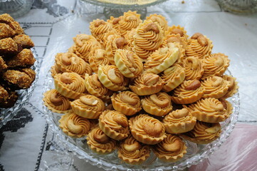 Arab sweets and cakes.moroccan biscuit
