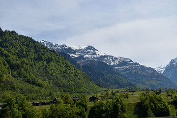 Kanton Glarus in der Schweiz im Mai 2020