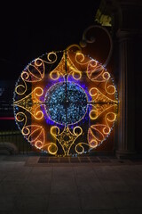 Fototapeta premium Iluminación Navideña