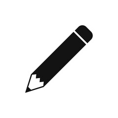 Pencil icon vector. Pen sign