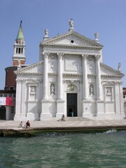 Venice, Italy, Church of San Giorgio Maggiore, Facade