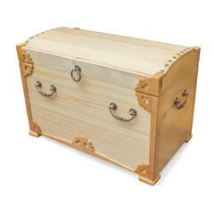Handmade chest made by craftsman