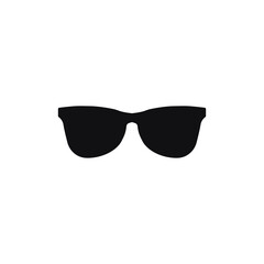 Sunglasses icon vector. Simple sunglasses sign