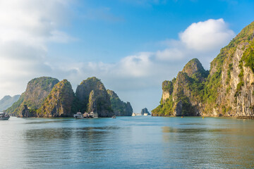 Beautiful landscape of Ha Long Bay, Vietnam