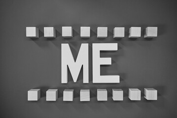 Fototapeta premium word news on digital screen