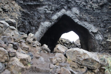 lava Rock formation called the church