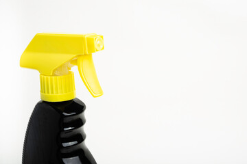 Black & Yellow Liquid Spray Plastic Dispenser Bottle