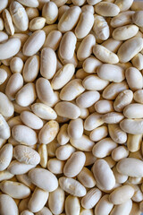 white kidney beans dry legumes raw vegan vegetarian food