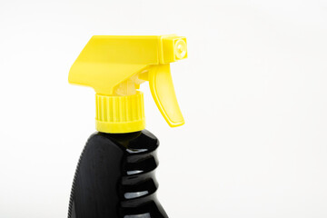 Black & Yellow Liquid Spray Plastic Dispenser Bottle