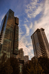 Fototapeta na wymiar Vancouver buildings