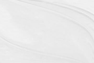Obraz premium Streszczenie tło białe szmatki z miękkimi falami.