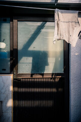 window in the morning